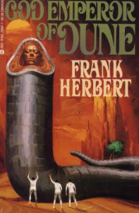 God Emperor of Dune - okładka wydania angielskiego